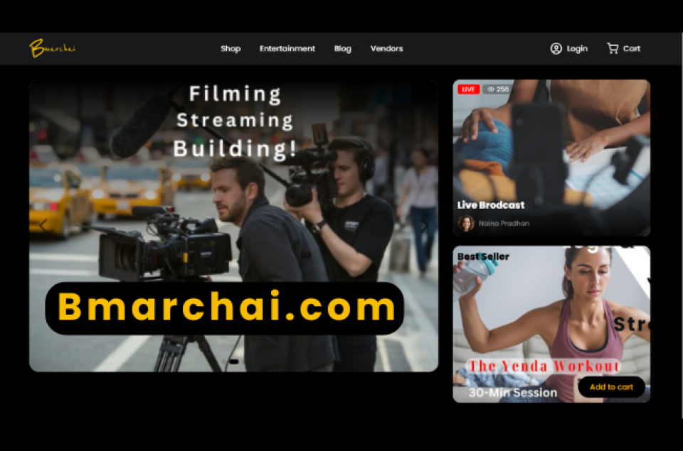 You keep 70% of Ad Revenue!
Blag, Shop, & Community
Film, Stream & Build!