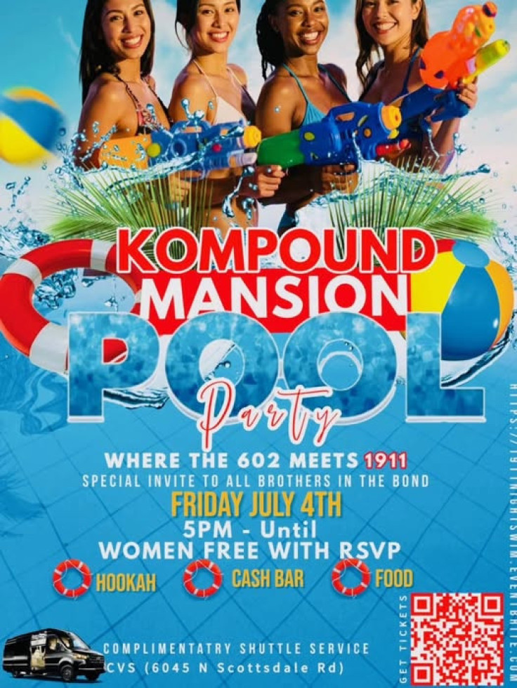 Kome Party wit tha Nupes 
THE OFFICIAL JULY 4TH WEEKEND KICKOFF over  1000+  in the biggest mansion party of 2025!  Ladies  FREEEEE  W REPOST  T ILL 10PM !  DOORS OPEN 5PM TILL ??? This is a 21+ event  swimwear required!
