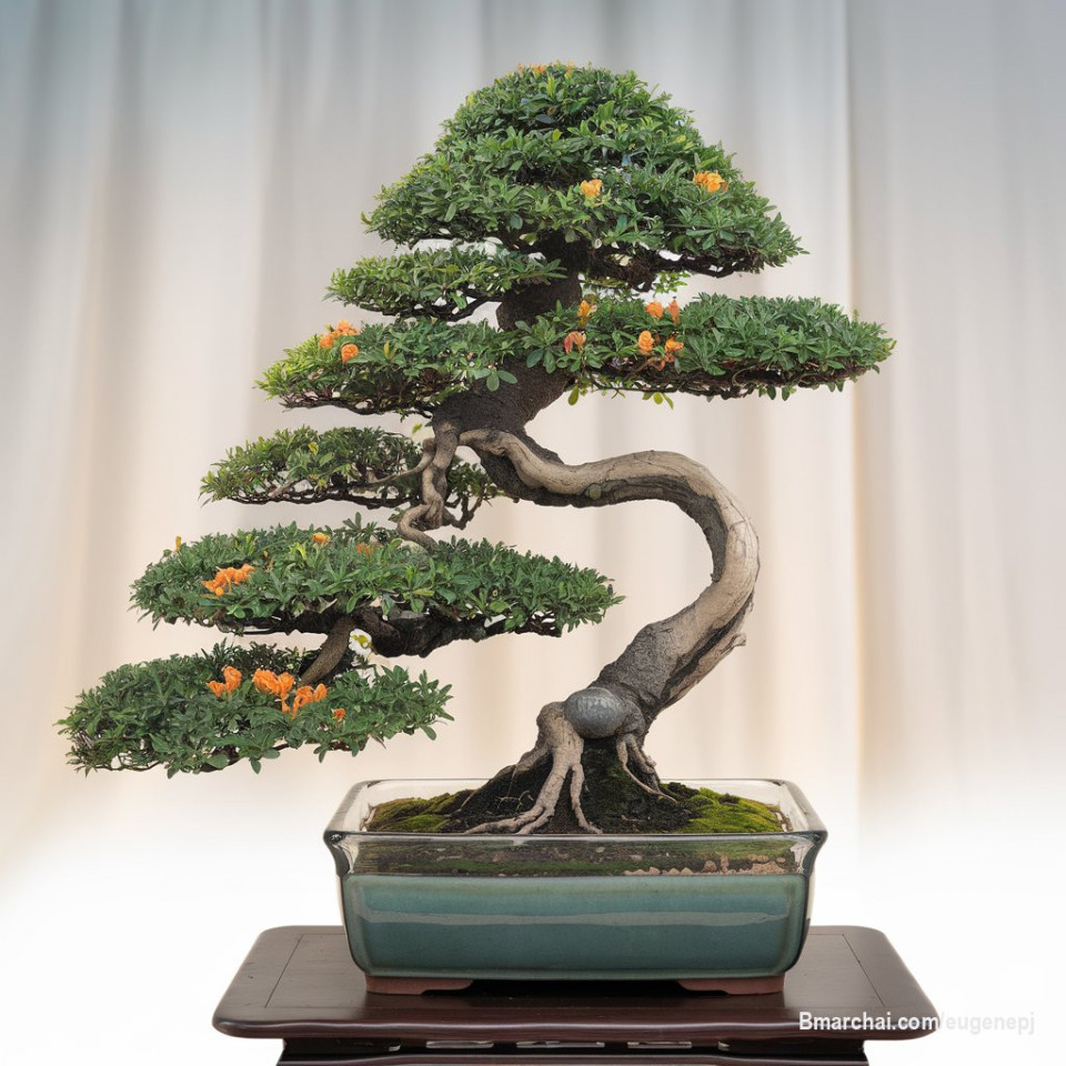 The history and cultural significance of Bonsai trees in East Asia are deeply rooted in the region’s rich cultural heritage. The art of growing Bonsai trees originates in the Chinese Empire, specifically from the ancient Chinese tradition of Penjing, or the art of depicting artistically formed trees, other plants, and landscapes in miniature. The earliest illustration of a penjing is found in the Qianling Mausoleum murals at the Tang-dynasty tomb of Crown Prince Zhanghuai, dating to 706.